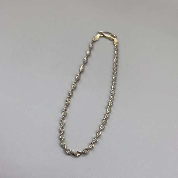 Twisted Sterling Silver Bracelet - Picture 4 of 4